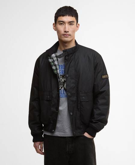 Traction Waxed Jacket Black