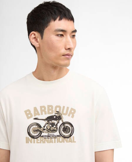 T-Shirt Shifter Graphic Print Whisper White