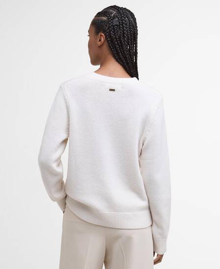 Woodhouse Crew Neck Jumper Ecru