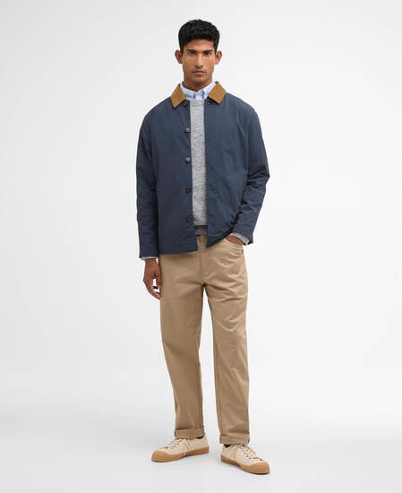 Jacke Short Rokig Showerproof Navy