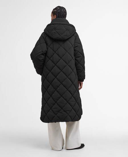 Kirkton Longline Puffer Jacket Black/Classic