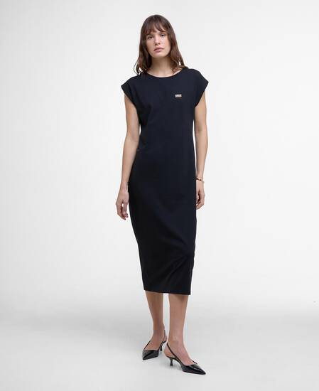 Natalia Midi Dress Black