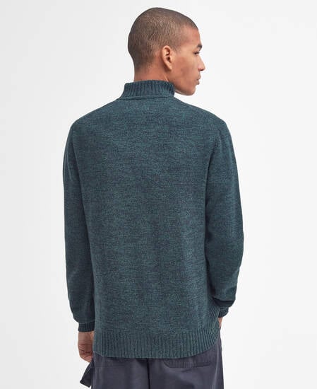 Essential Half-Zip Jumper Seaweed Mix