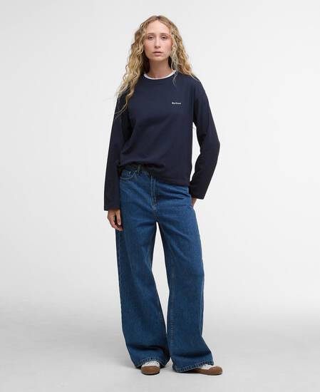 Lavensdale Long-Sleeved T-Shirt Navy
