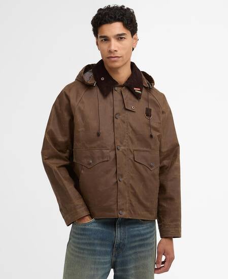 Barbour x Levi's Spey Waxed Jacket Tan