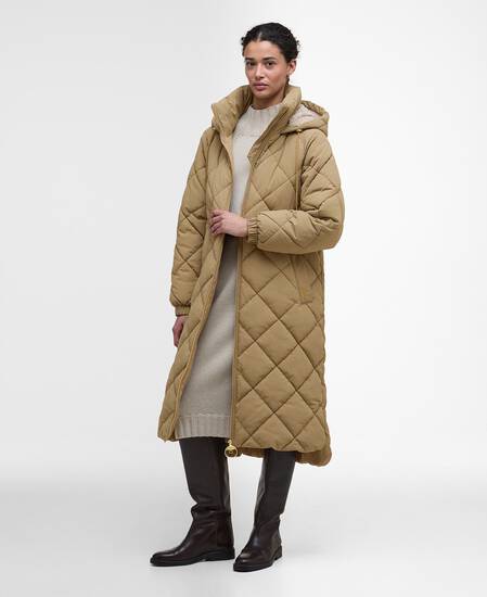 Kirkton Longline Puffer Jacket Military Brown/Ancient Kirkton Longline Puffer Jacket Military Brown/Ancient