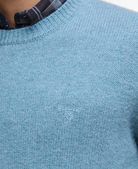 Covent Crew Neck Jumper Bluestone
