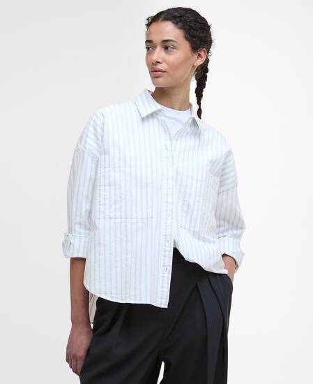 Lavensdale Striped Relaxed Shirt Chambray Stripe