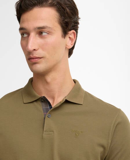 Poloshirt Pima Cotton Tailored Olive