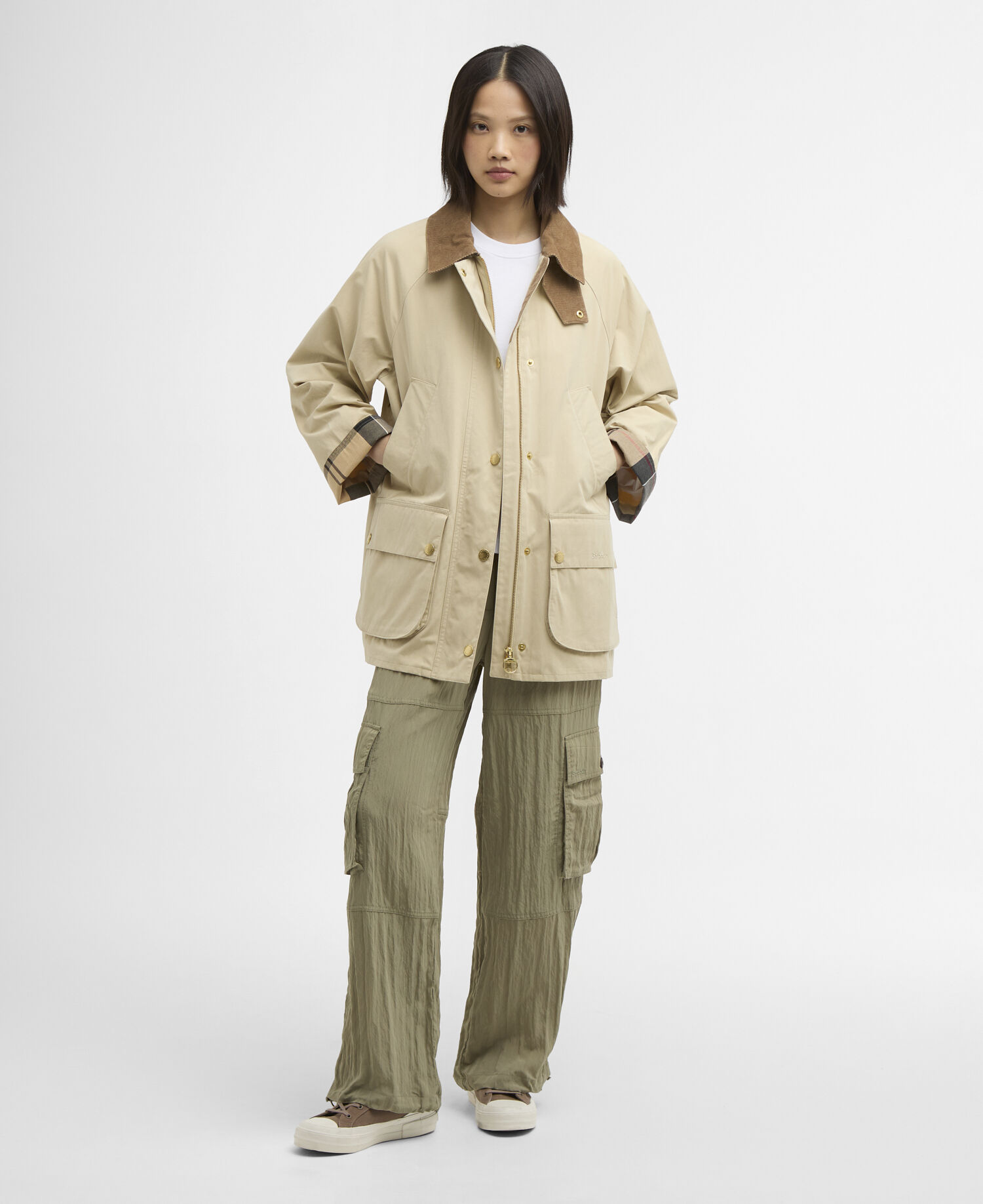 Giacca casual Glynis Pale Khaki / Dress