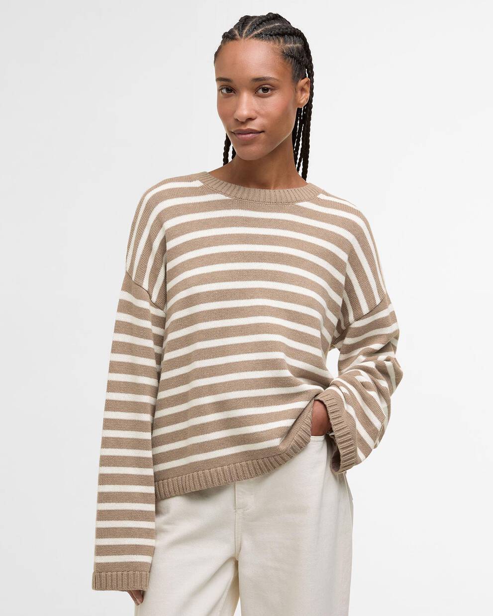 Rosie Striped Crew Neck Jumper