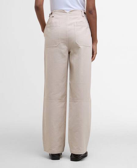 Pantaloni Faye a taglio dritto Oatmeal