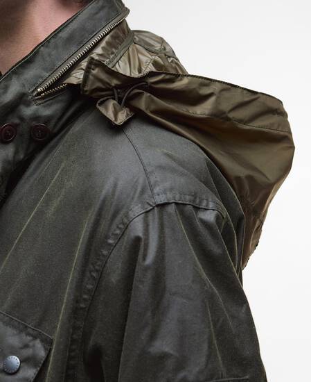 Editor Waxed Jacket Archive Olive