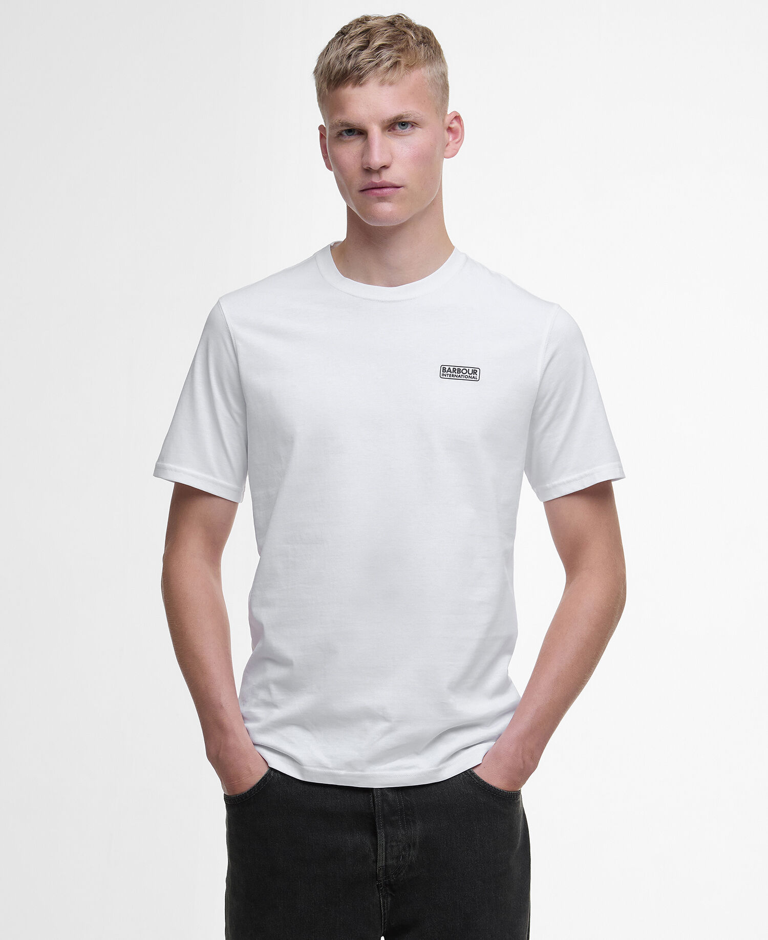 Small Logo T-Shirt White-Black