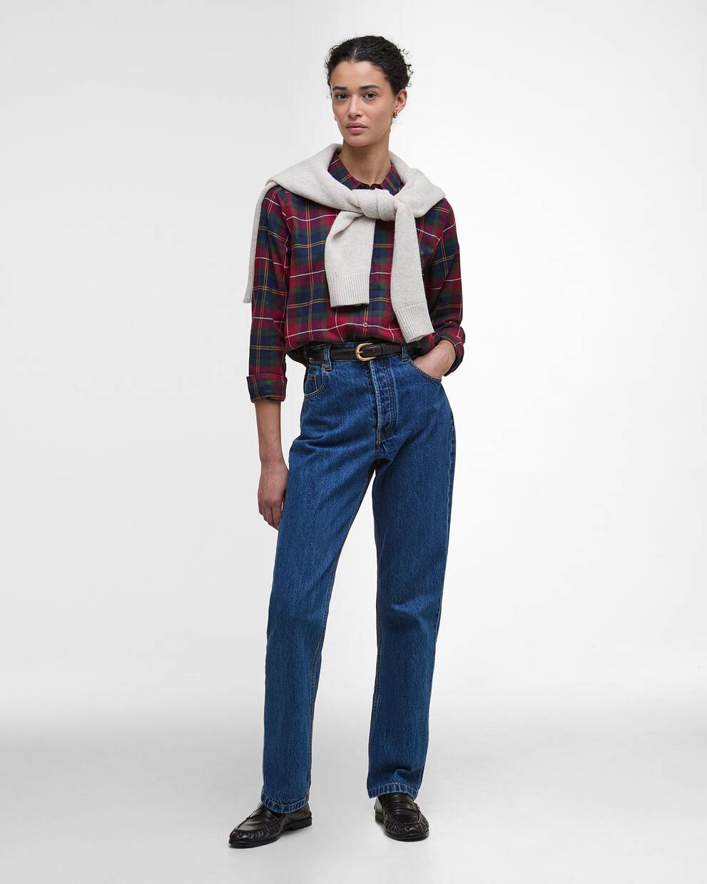 Camicia Glades in tartan dalla vestibilit&agrave; rilassata