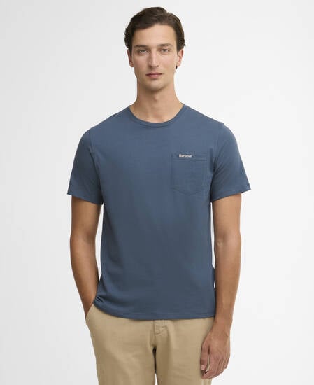 Langdon Pocket T-Shirt Dusk Blue