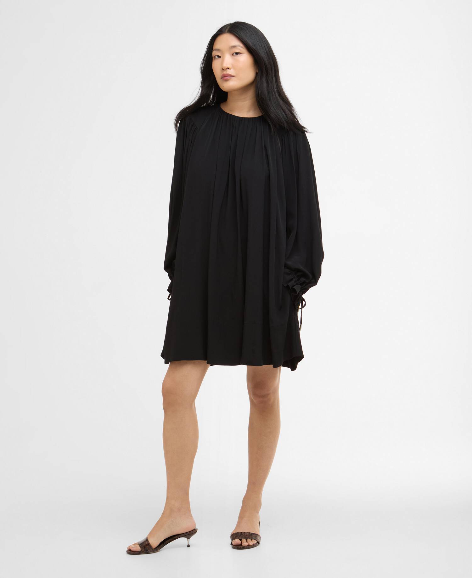 Marron Mini Dress Black image number 0