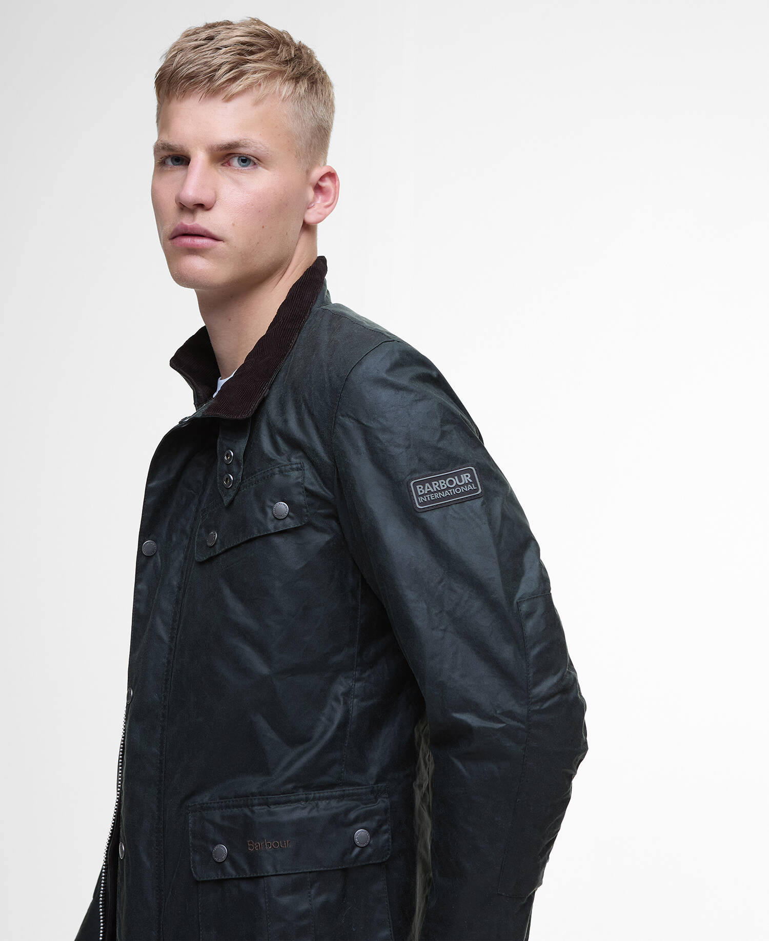 Tourer Duke Waxed Jacket Sage image number 3