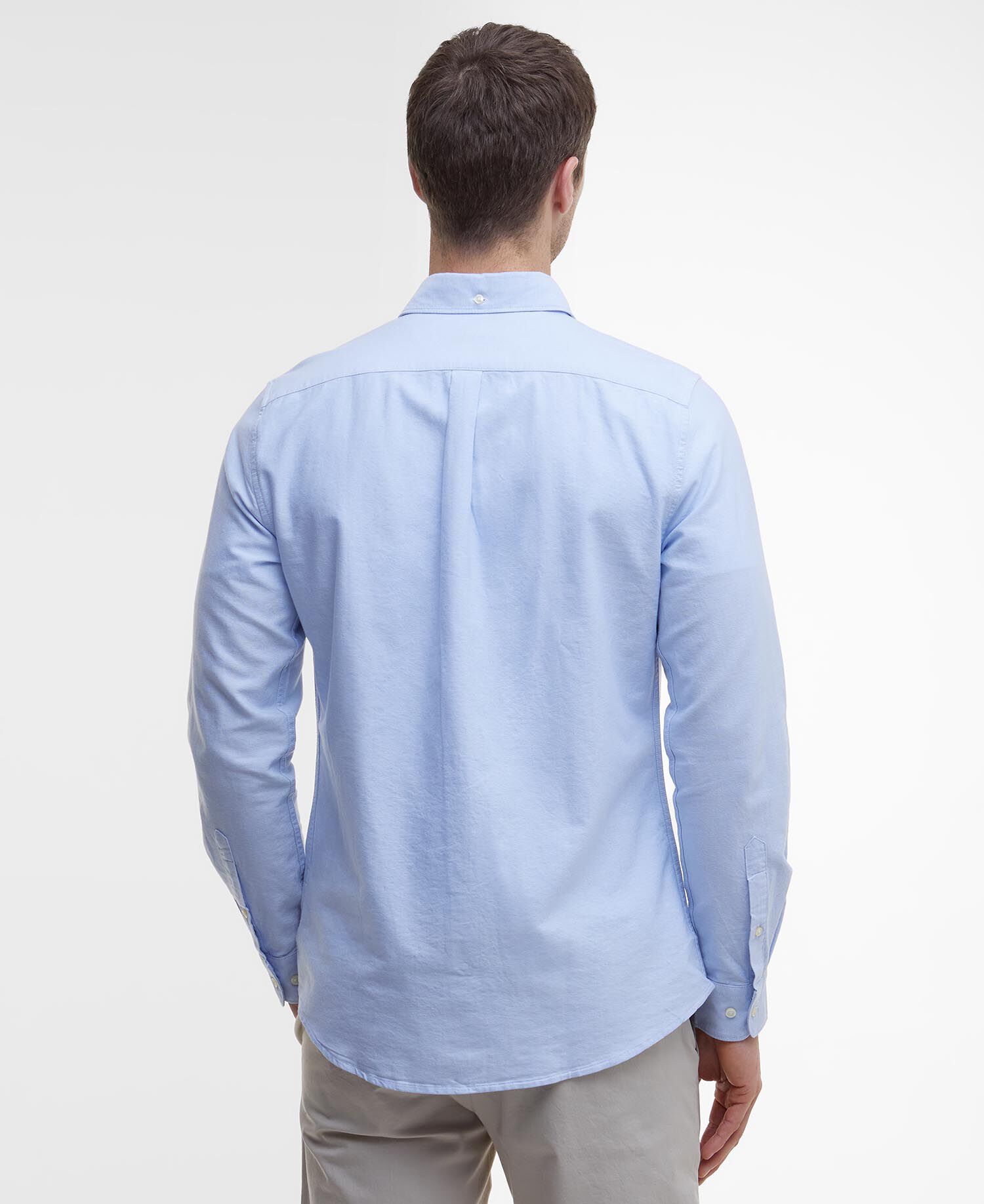 Oxford Tailored Long-Sleeved Shirt Sky
