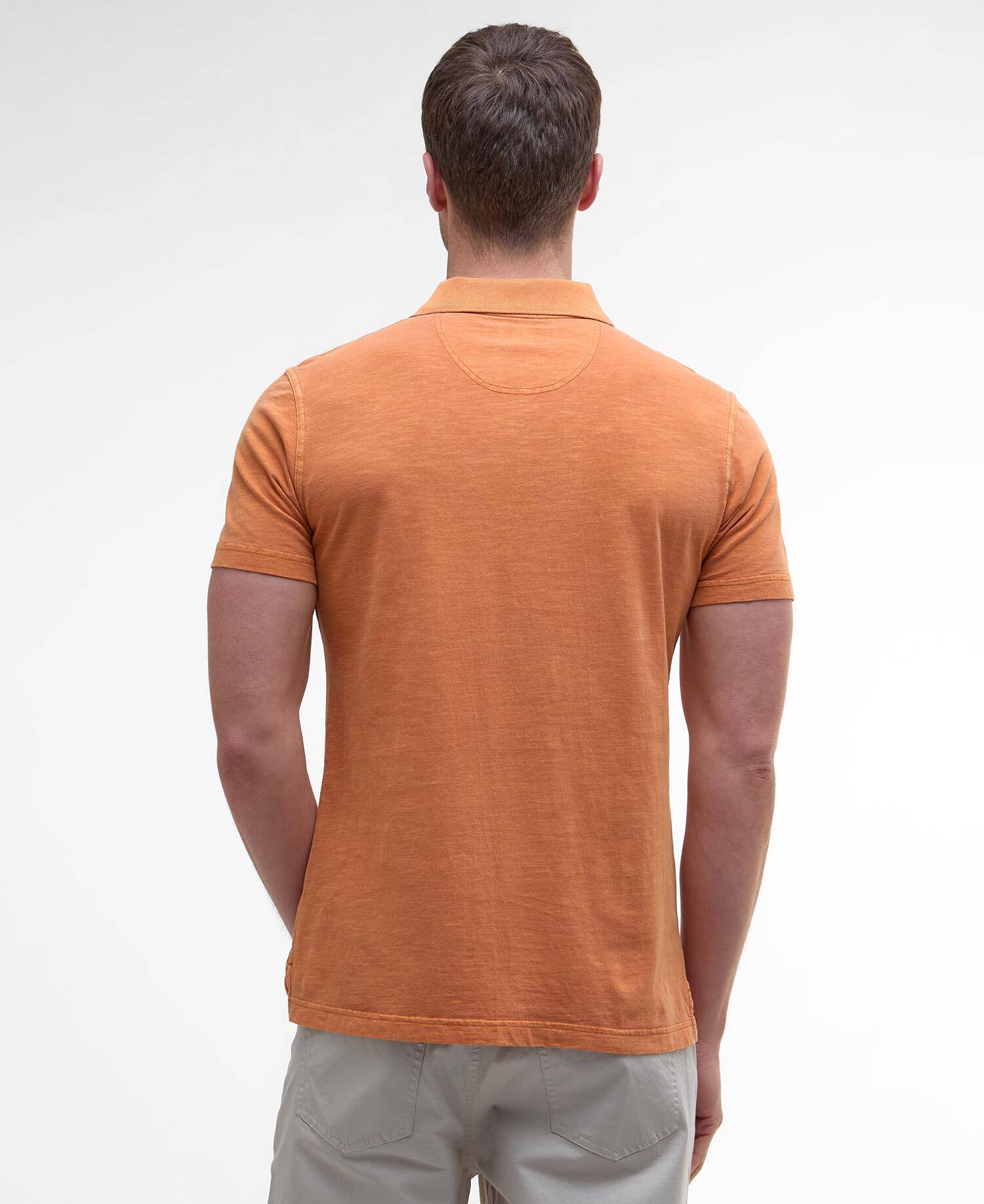 Pigment Dye Slub Polo Shirt image number 2