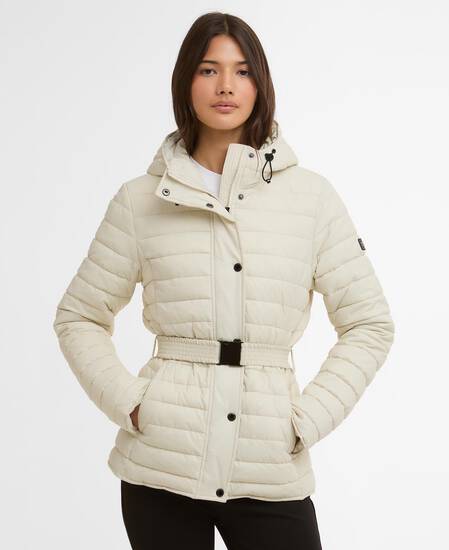 Jada Puffer Jacket Bone White