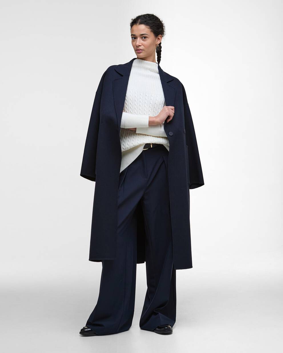 Stitch Guernsey Cape