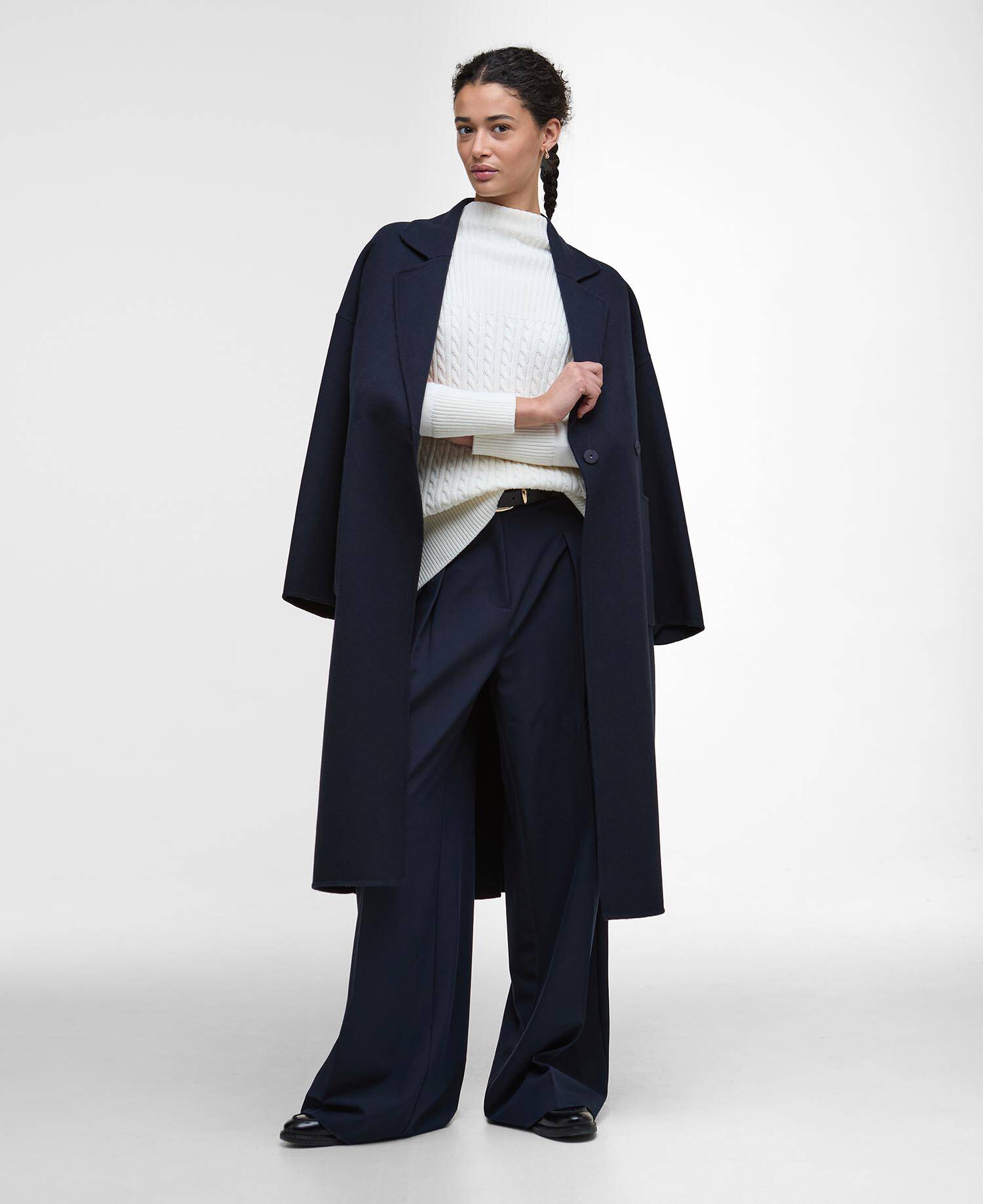 Stitch Guernsey Cape image number 1