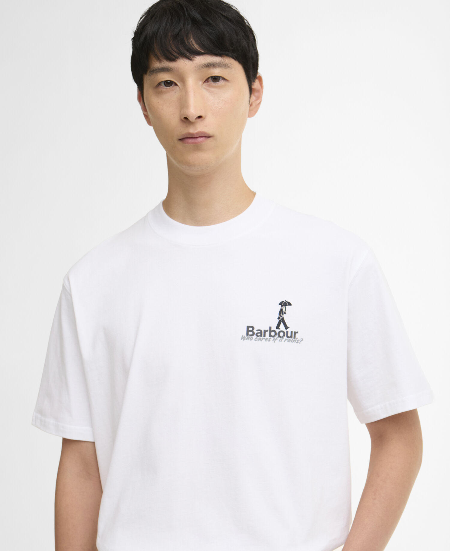 T-shirt oversize con stampa White