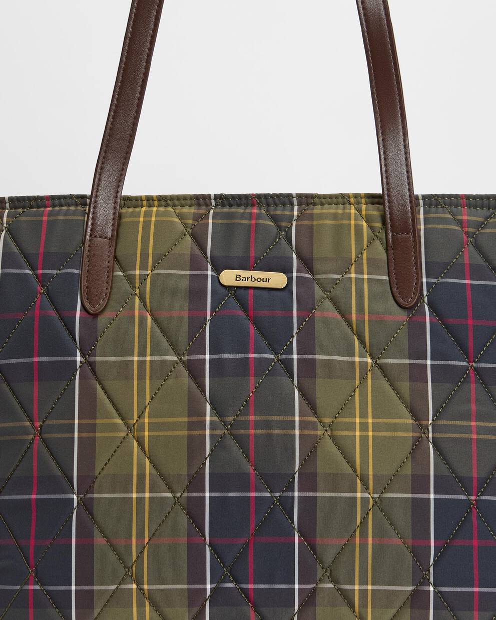 Wetherham Quilted Tartan Tote Bag