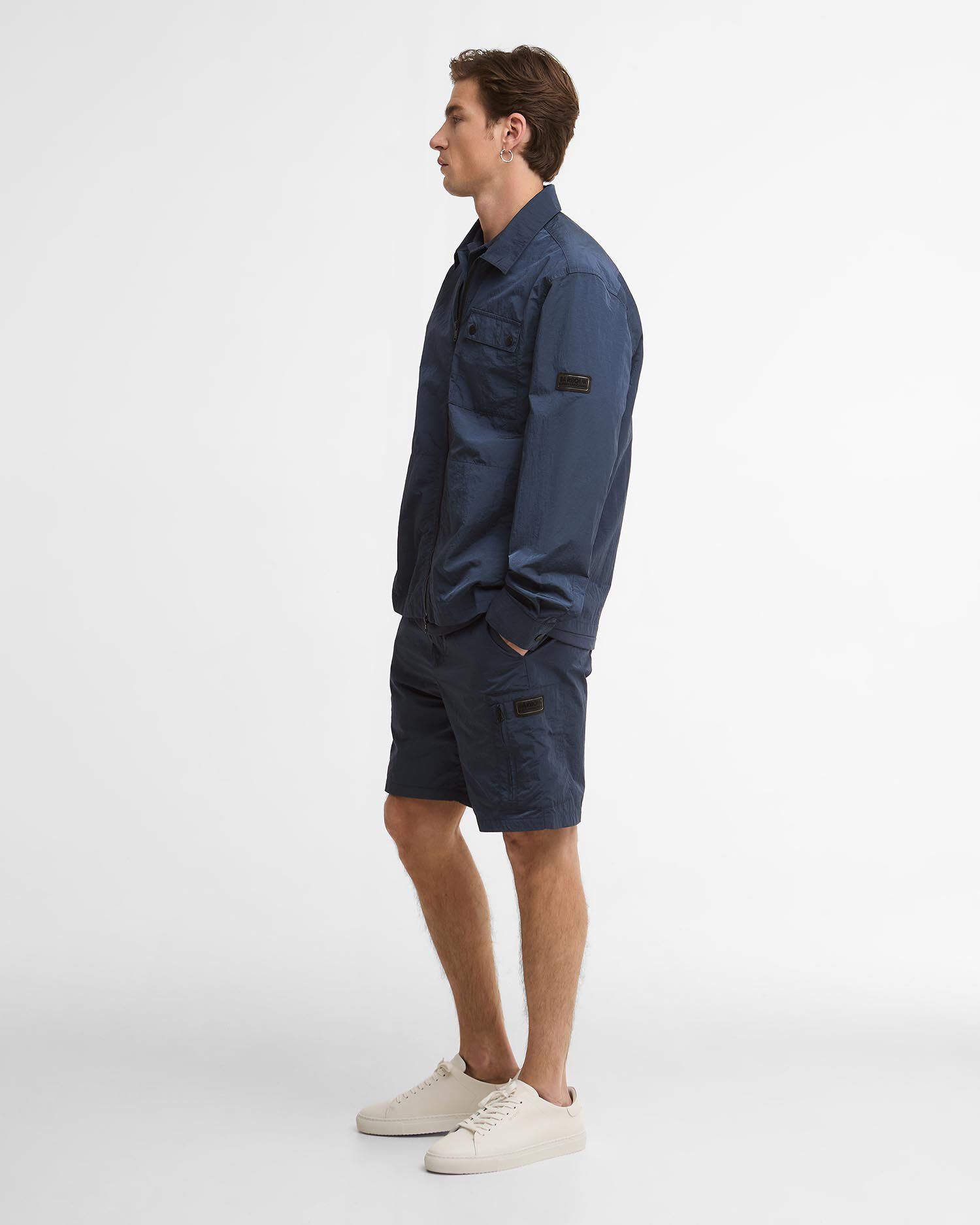 Overshirt Inline Oxford Navy