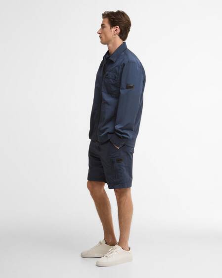 Overshirt Inline Oxford Navy