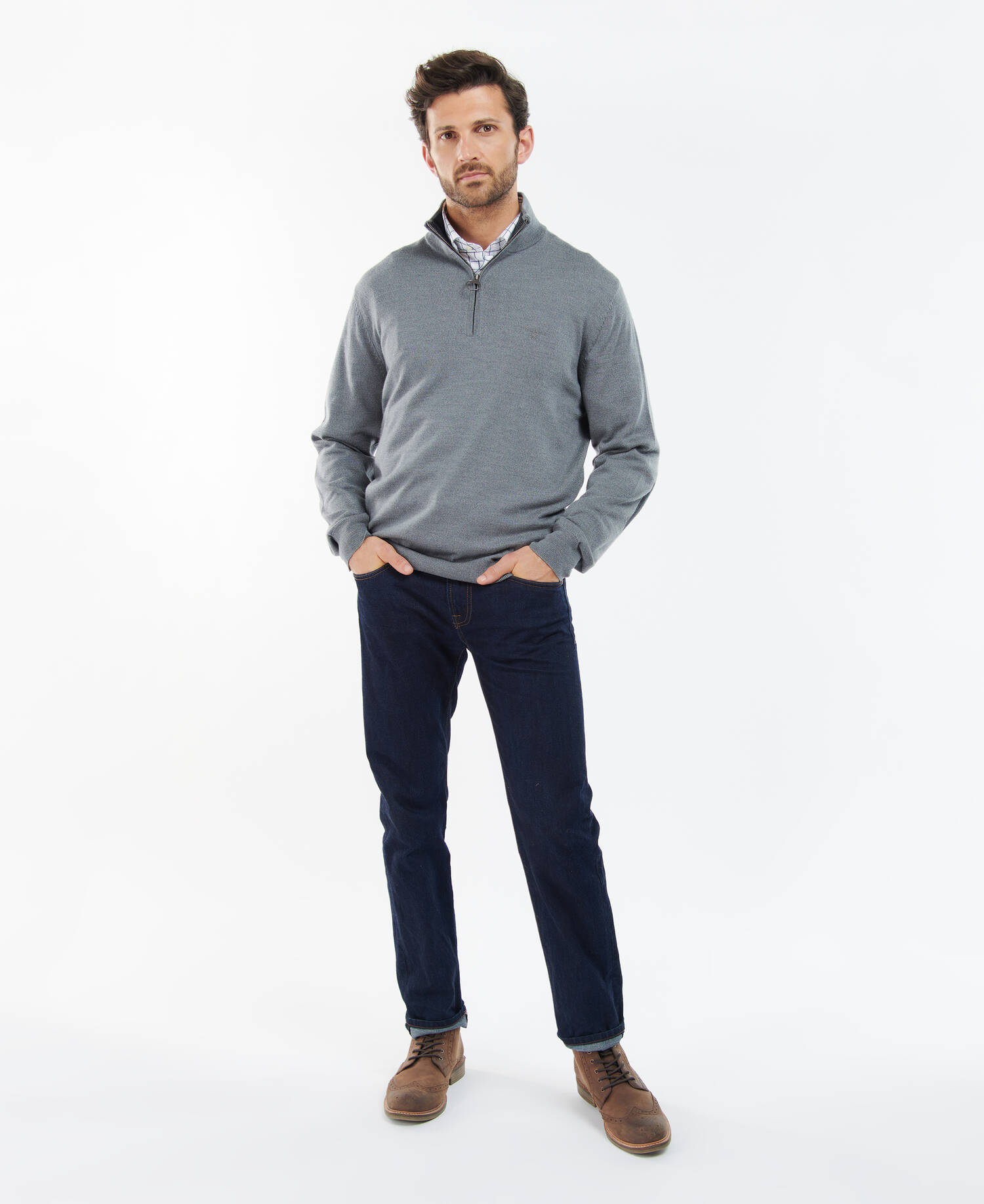 Loyton Merino Half Zip Sweatshirt image number 1