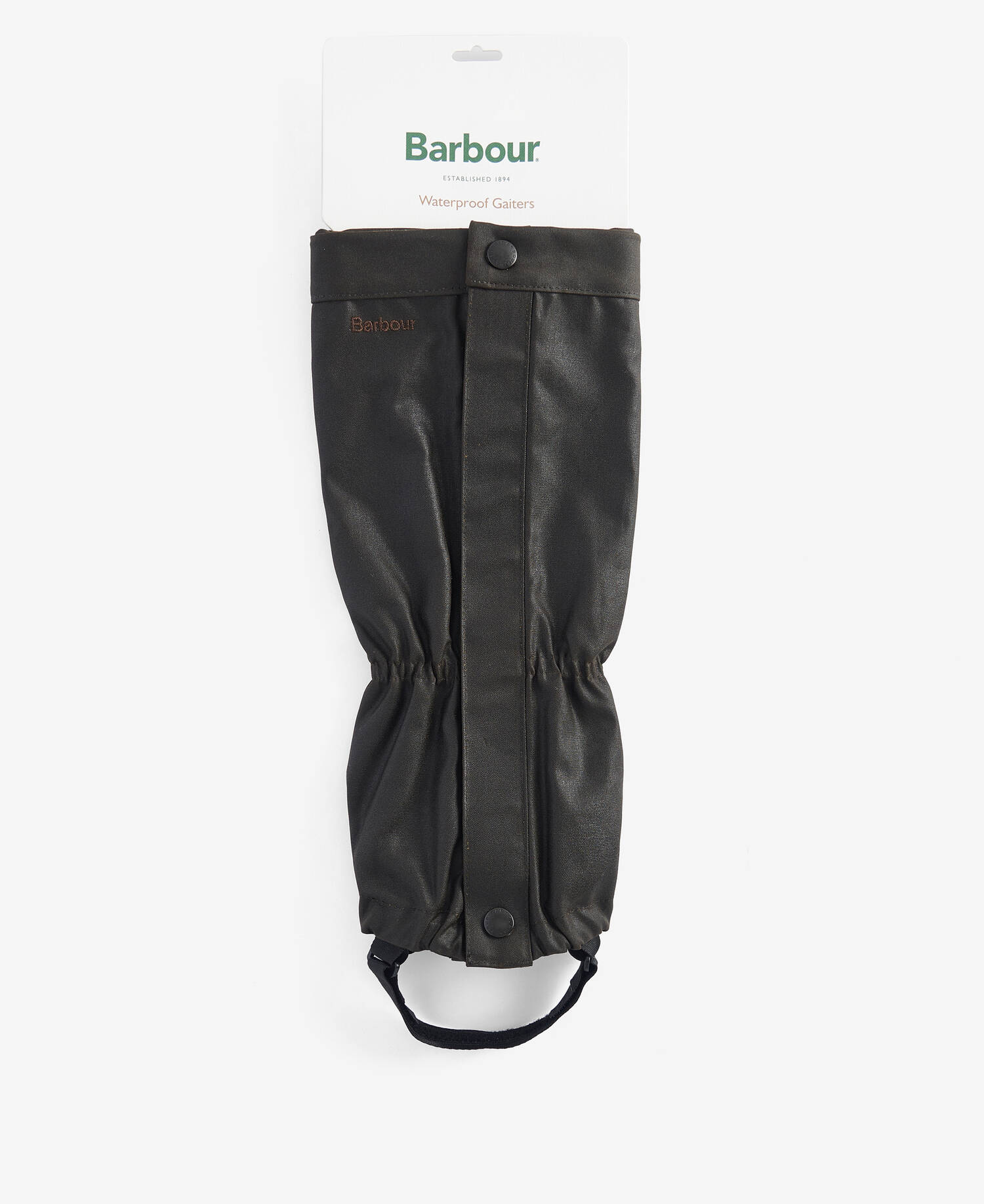Waxed Cotton Gaiters Olive image number 3