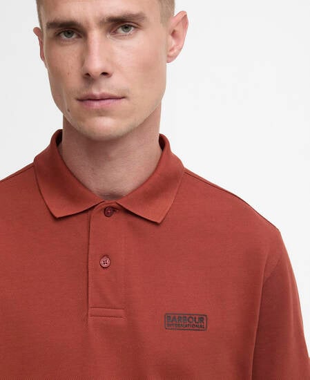Poloshirt Essential Burnt Henna