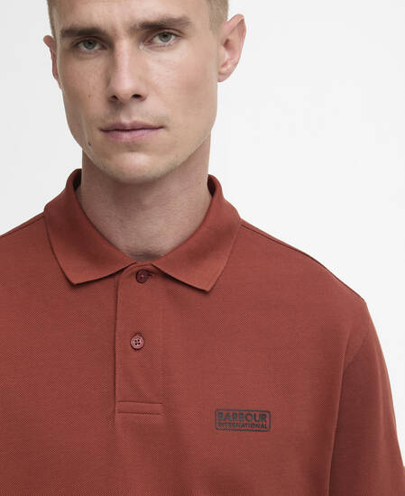 Essential Polo Shirt Burnt Henna