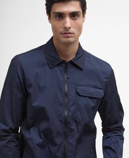 Rosso Ripstop Overshirt Navy Rosso Ripstop Overshirt Navy