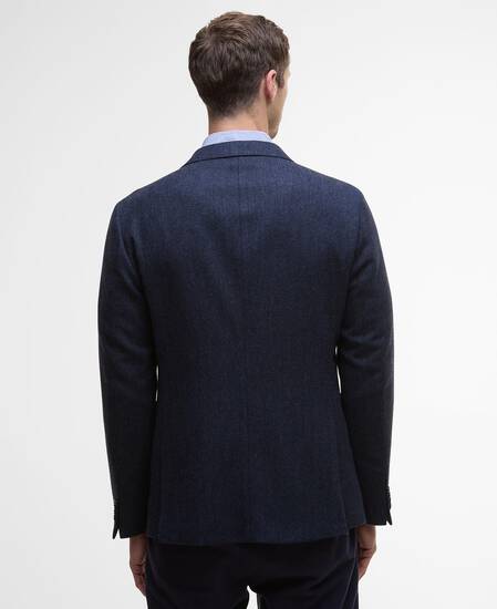 Sutherland Herringbone Blazer Navy Sutherland Herringbone Blazer Navy