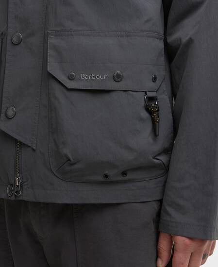 Re-Engineered Casual Chore Jacket Asphalt