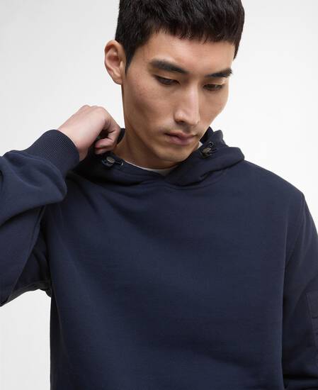 Felpa con cappuccio Ewan Navy