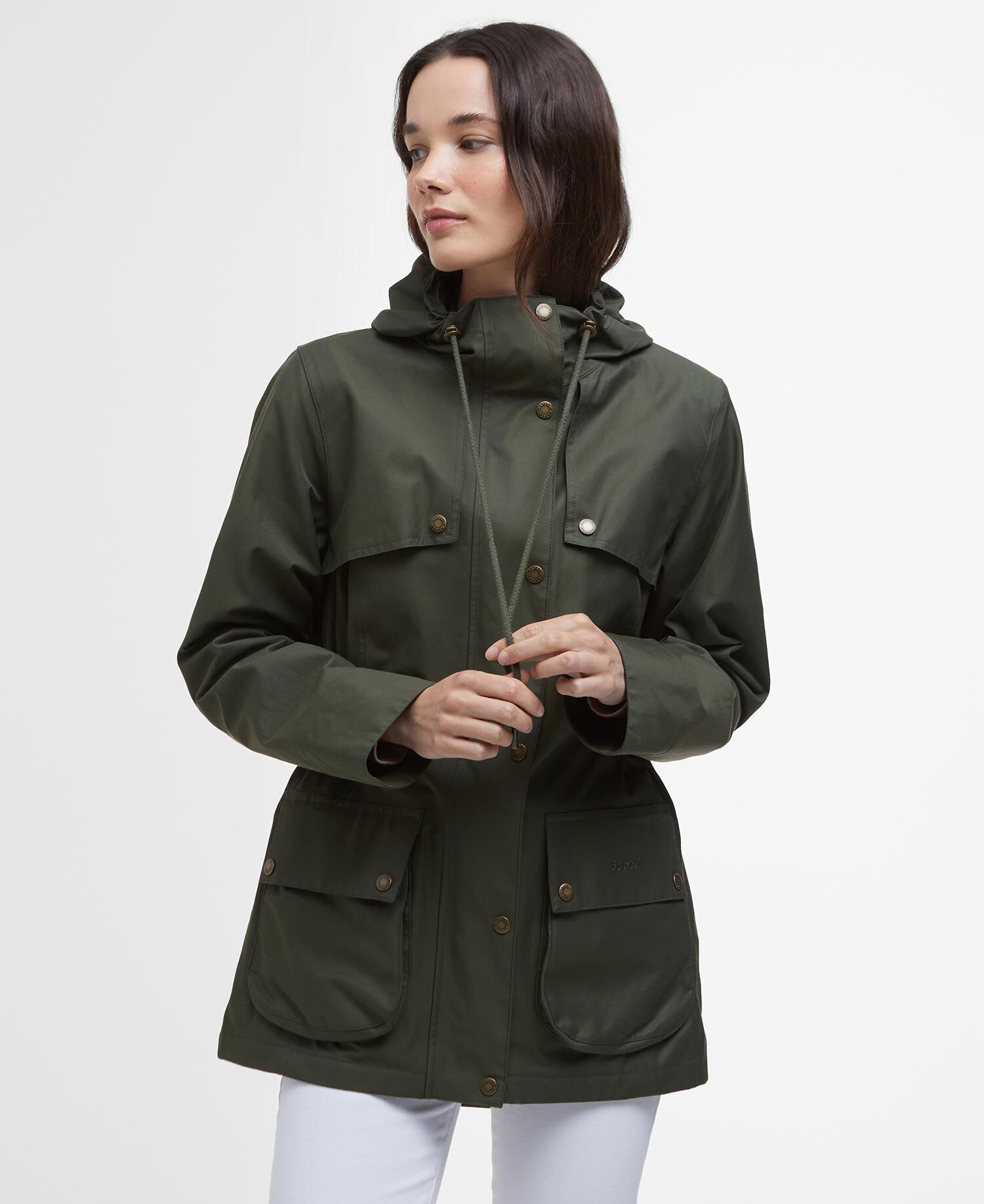 Maple Waterproof Jacket Olive/Ancient Tartan