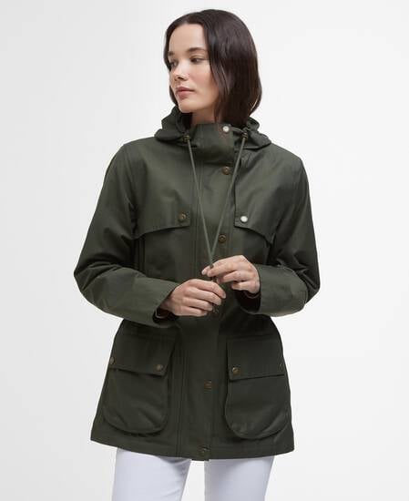 Maple Waterproof Jacket Olive/Ancient Tartan