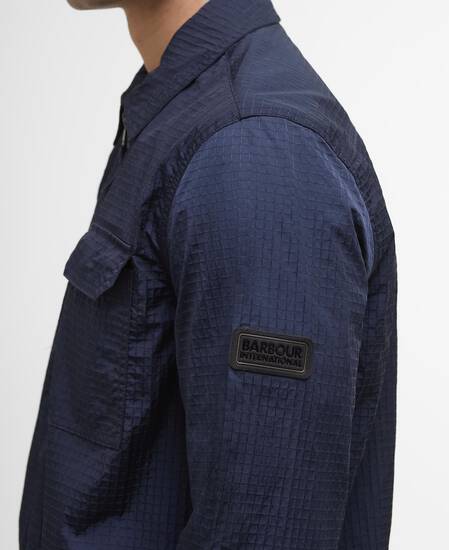 Rosso Ripstop Overshirt Navy Rosso Ripstop Overshirt Navy