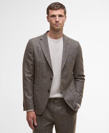 Kensington Check Blazer Brown Kensington Check Blazer Brown