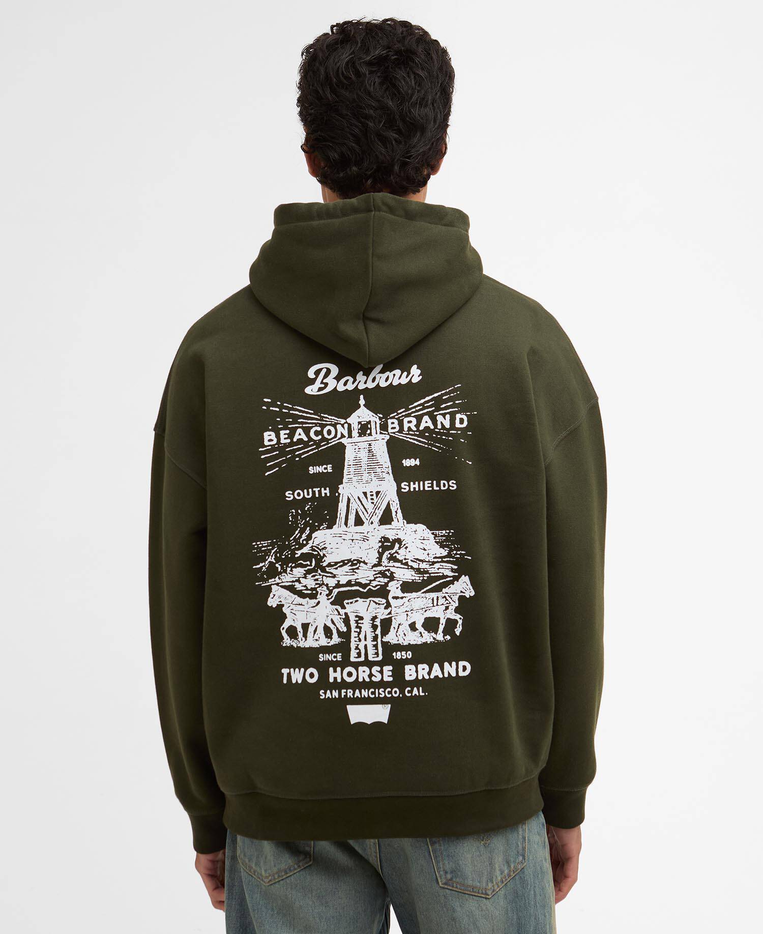 Barbour x Levi's Graphic Hoodie image number 5