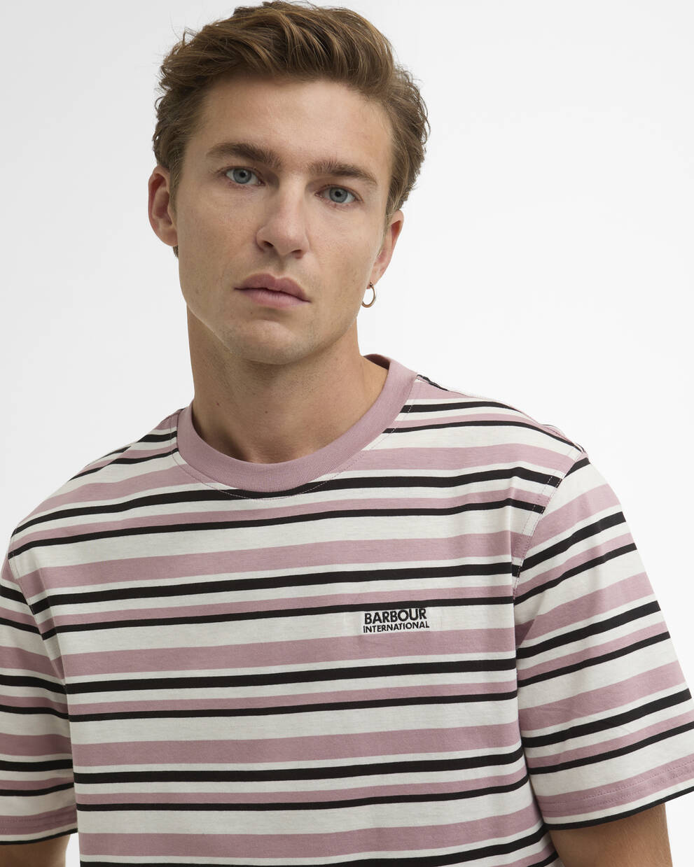 T-shirt a righe Burnwood