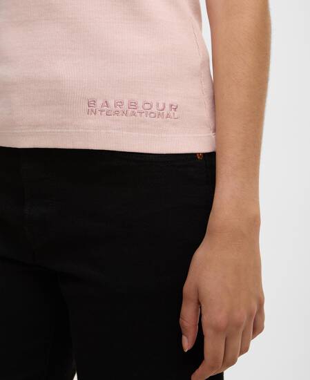 Lyra Top Washed Desert Pink