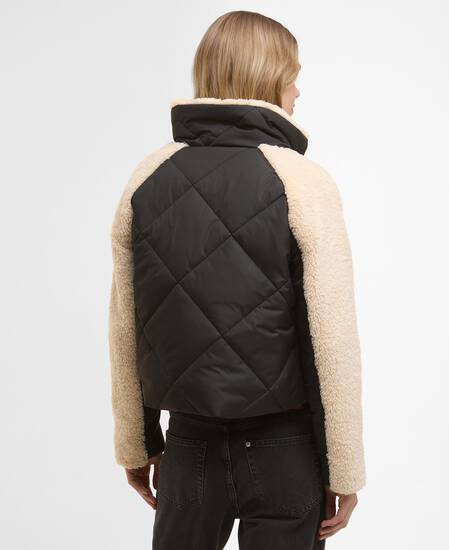 Osaka Quilted Jacket Black/Jasmine