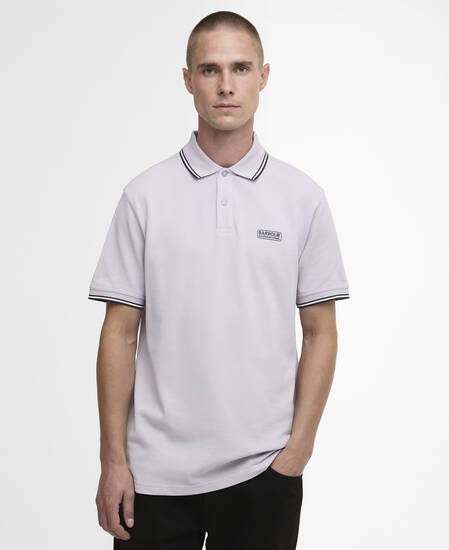 Evan Short-Sleeved Polo Shirt Thistle