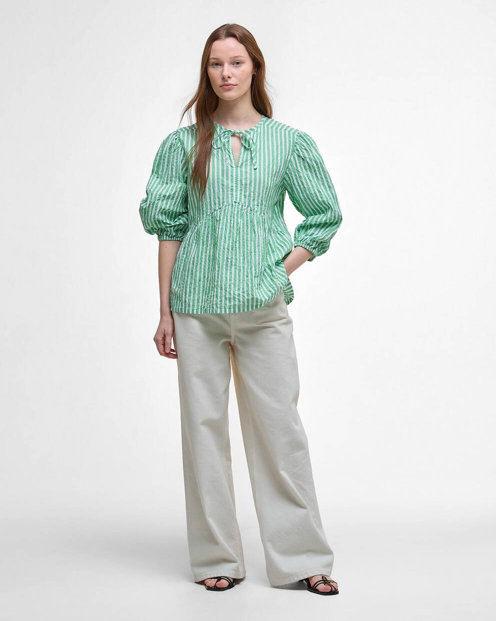 Daison Striped Blouse