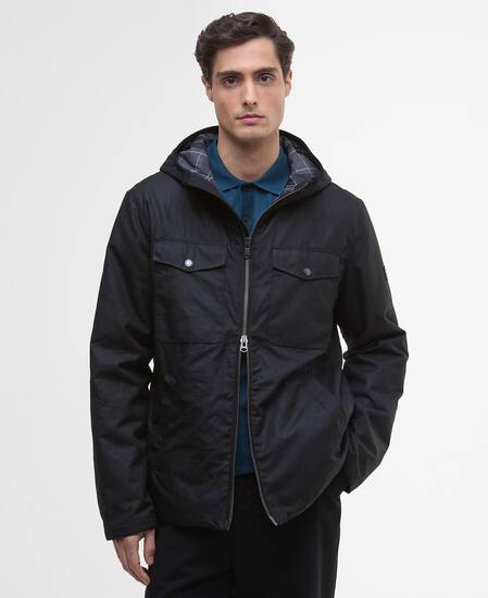 Wachsjacke Blane Black